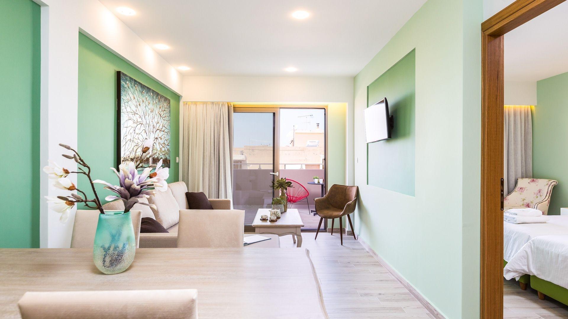 Menta City Boutique Hotel 罗希姆诺 外观 照片